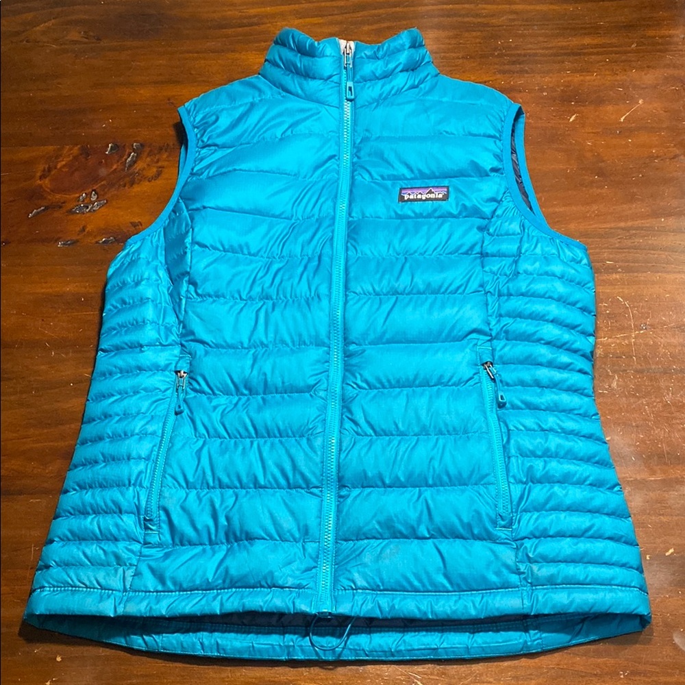 Patagonia Teal Quilted Vest